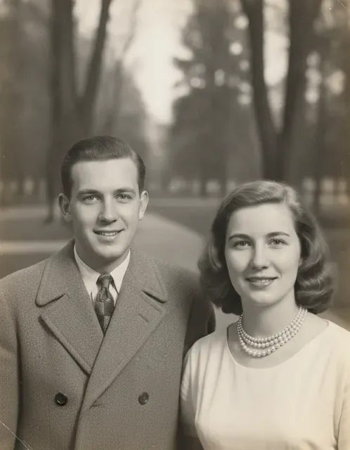 Both people together in one photo